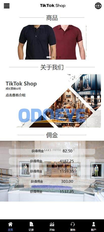 新版多语言TikTok抢单刷单系统/40单任务快杀盘/前端VUE