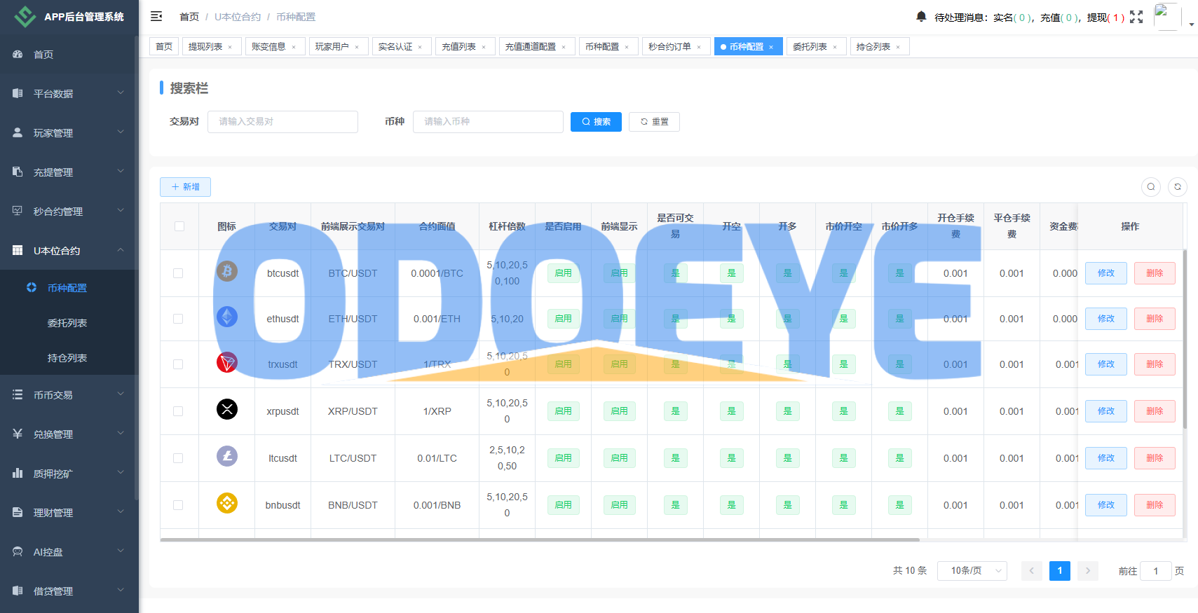 海外JAVA交易所/秒合约/永续合约/DAPP交易所/质押理财