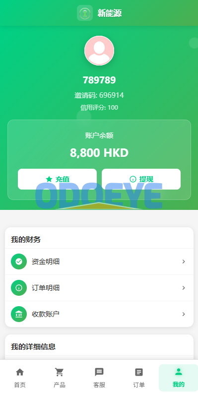 海外新能源商品回收系统/自定义回收/信用分/多语言订单回收