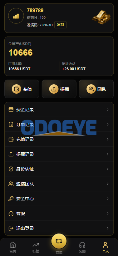 PHP版海外高端黄金交易源码/微盘微交易/黄金投资交易