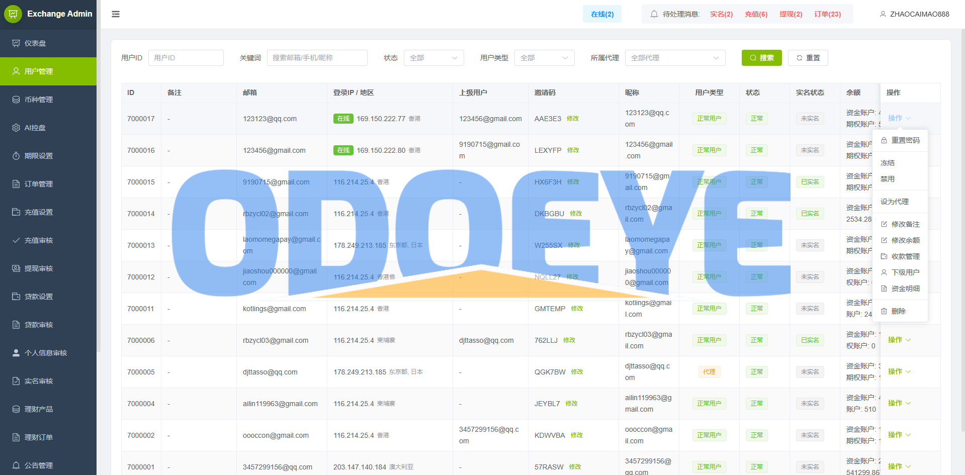 多语言PC/H5版st7交易所/美股/外汇/理财/贷款/K线控制