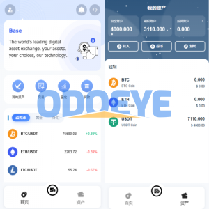 海外DAPP秒合约交易所/黄金/外汇/贷款/量化/信用分